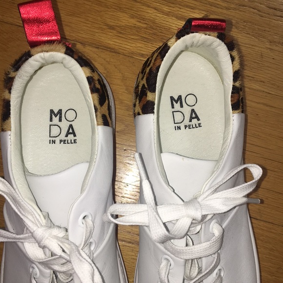 Moda in Pelle UK made leather & animal fur shoes - Picture 3 of 13